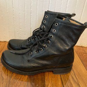 Frye Veronica Lace-up Combat Boots - Size 9B